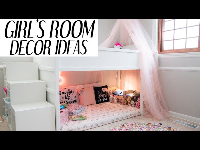 Idee home decor per la camera dei bambini  Girls bedroom, Girl bedroom  decor, Big girl bedrooms