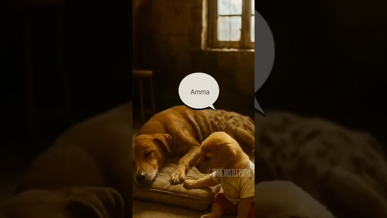 Tiny Puppy’s Sacrifice to Save His Sick Mother Will Break You 💔 