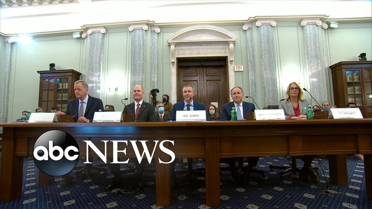 Airline CEOs testify on Capitol Hill