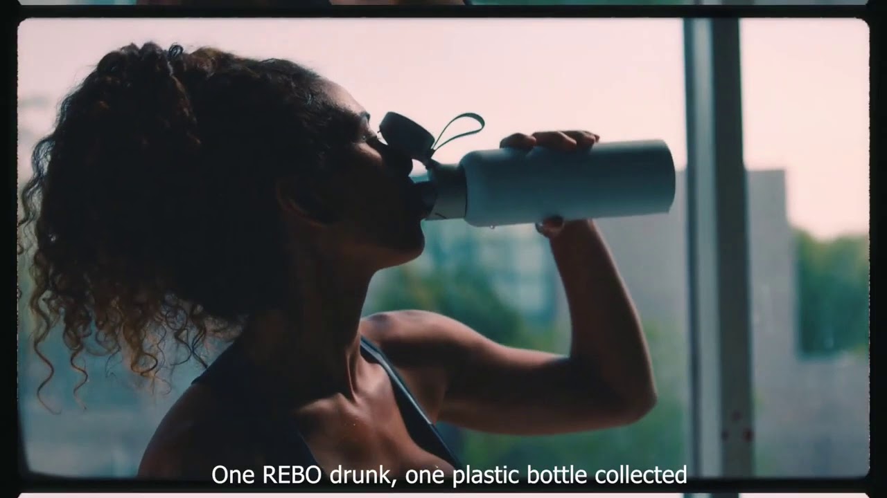 REBO Smart Bottle Clean The Planet As You Drink YouTube