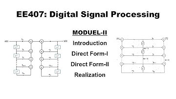Direct Form I & II Realization of IIR Systems