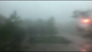 Tornado Warned Storm Moves Through Branson.