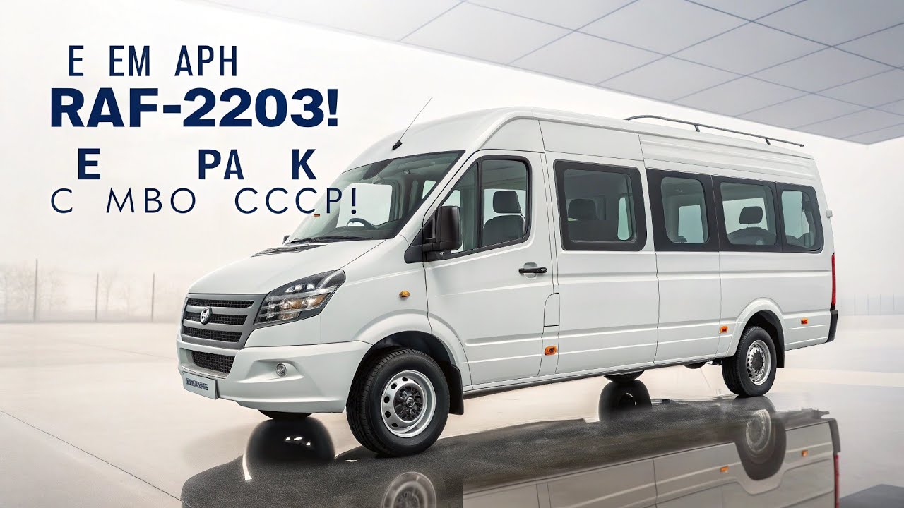 RAF-2203 «Латвия» – легендарный советский микроавтобус