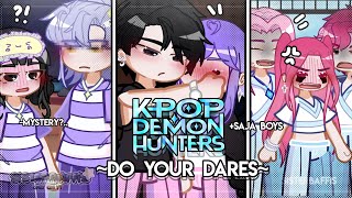 Kpop Demon Hunters And Saja Boys Do Your Daresshipshunters & Saja Boys Playing Bottlegacha