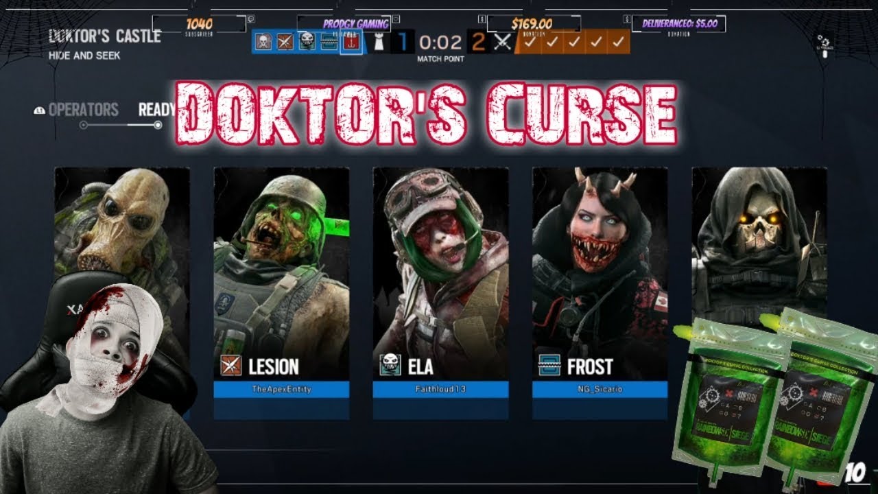 🔴 LIVE | Rainbow Six Siege 🎃 HALLOWEEN EVENT - DOKTORS CURSE 🧟‍♂️ FIRST ...