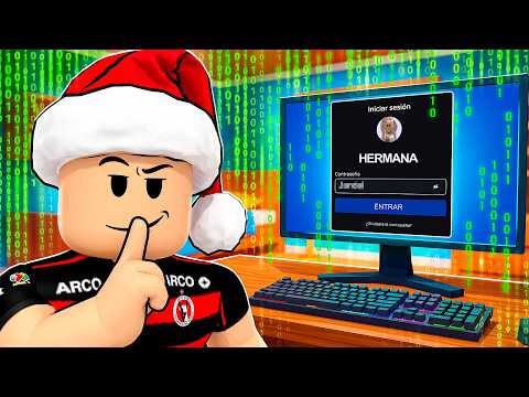 HACKEÉ LA CUENTA DE MI HERMANITA EN ROBLOX Y LLORÓ 😭