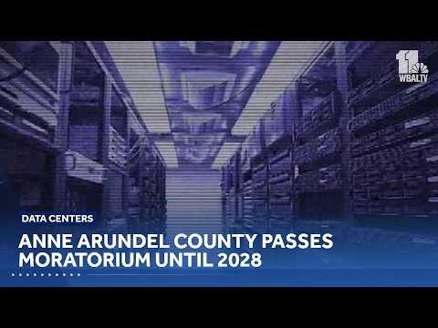 Anne Arundel County extends data center moratorium to 2028
