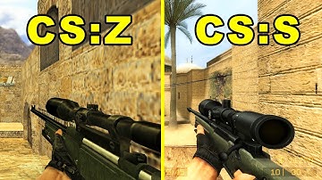 CS:Z vs CS:S - Weapon Comparison