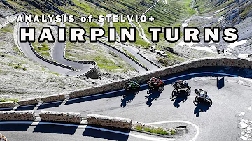 Analysis of STELVIO PASS HAIRPIN BENDS - Acquiring knowledge of hairpin turns