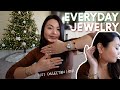 my everyday jewelry collection *cartier, vca, tiffany &amp; co, idyl, &amp; more!* vlogmas day 17