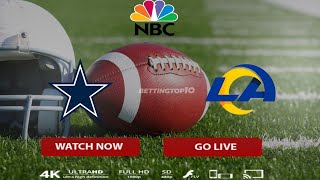 NFL Week 1 : Cowboys vs Rams Live Stream Reddit RedZone Buffstreams (NBC LIVE )