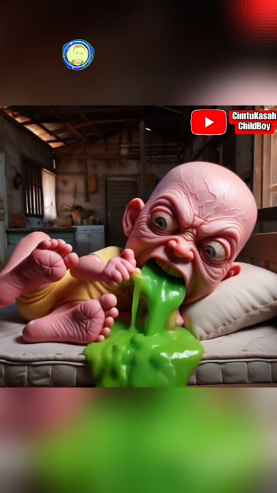 Aduh Kebanyakan Makan Bubur Kacang hijau 😭😭#comedy #lucu #cat  #funny #shorts #monster #cimtukasah