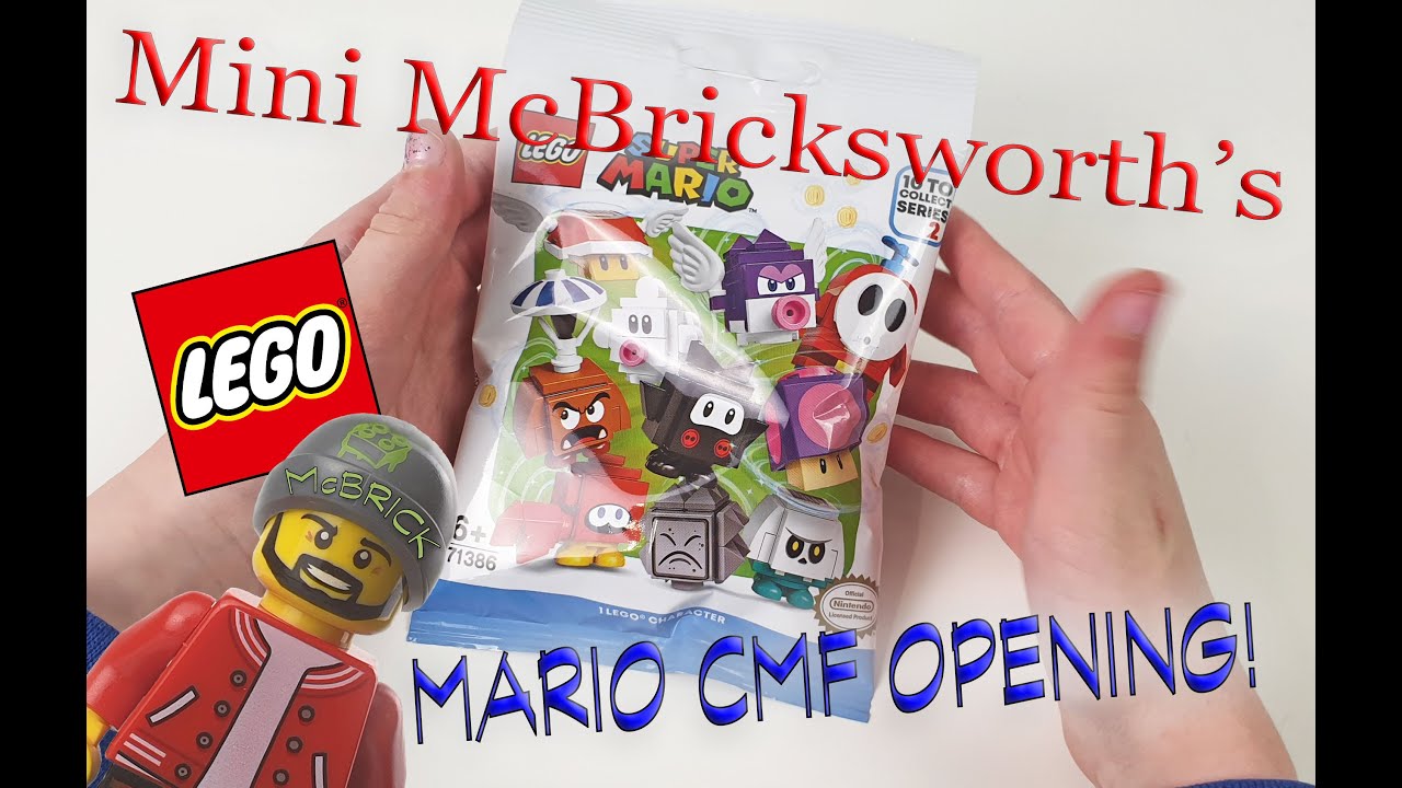 SUPER MARIO CMF OPENING: with Mini McBricksworth!!!! 