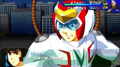 Super Robot Wars A Portable (EN) - Daimos All Attacks