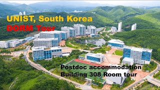 DORM TOUR | UNIST | Study in South Korea | Campus accommodation
