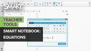How to Insert an Equation to Notebook and GeoGebra (2016)