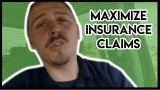 How to maximize storm damage claims