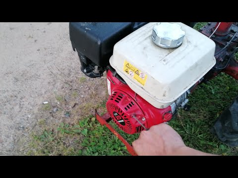 Как правильно заводить мотоблок. Если этого не знать будет рвать шворку.