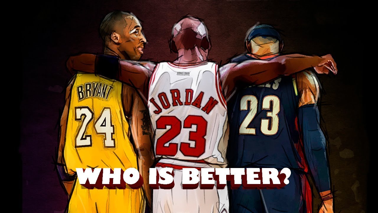 Kobe Bryant, LeBron James Y Michael Jordan Obra De Arte doublegain.hk