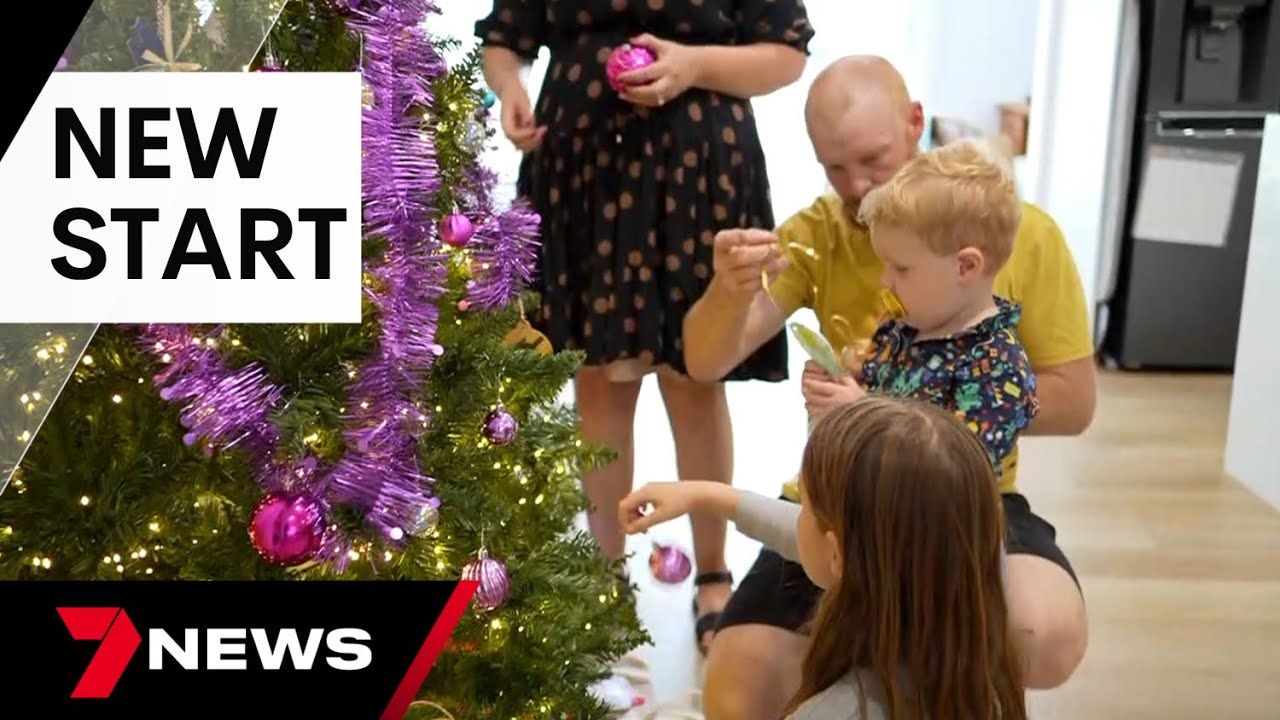 Family moves into new home in Eugowra after devastating flood | 7 News Australia