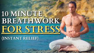 10 Minute Guided Breathwork For Stress Anxiety I Feel Calm And Focused