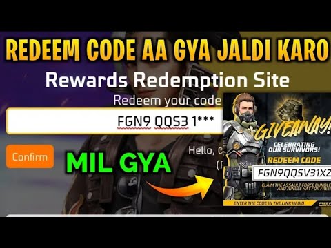 26 JANURAY REDEEM CODE ❤️ | 26 JANUARY SPECIAL REDEEM CODE FREE FIRE | FREE FIRE NEW REDEEM CODE .