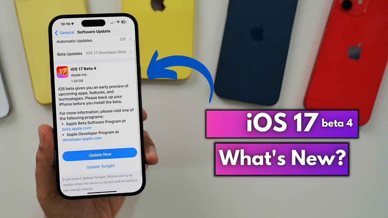 iOS 17 Beta 4 Released | What’s New? - YouTube