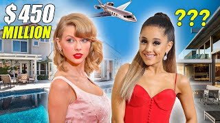 Ariana Grande vs Taylor Swift Luxury Lifestyle Who Is Richer ?