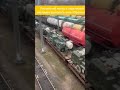 Russian Train Carrying Uragan-1 MLRS 🚆