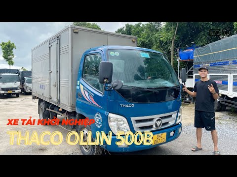 Video Báo giá xe tải cũ khởi nghiệp, Thaco Ollin 500b 2015,... - youtube