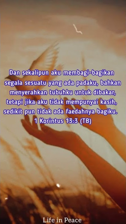 Story Wa Firman Tuhan // Status Wa Ayat Alkitab Rohani // Story Wa Lagu Rohani Kristen