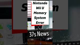 Nintendo Wii U problems memory error code 160-0103 after prolonged disuse memory system NAND flash