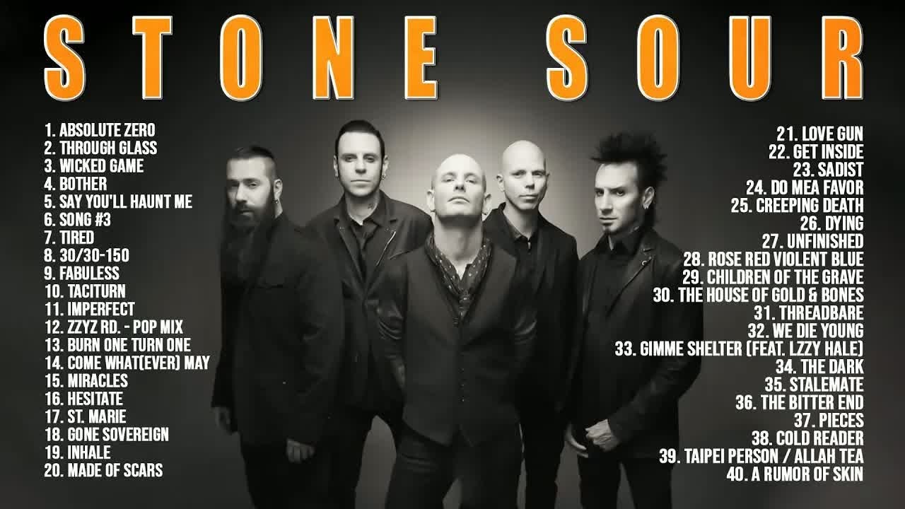 StoneSour Greatest Hits Full Album ~ Best Songs Of StoneSour ~ Rock Songs Playlist