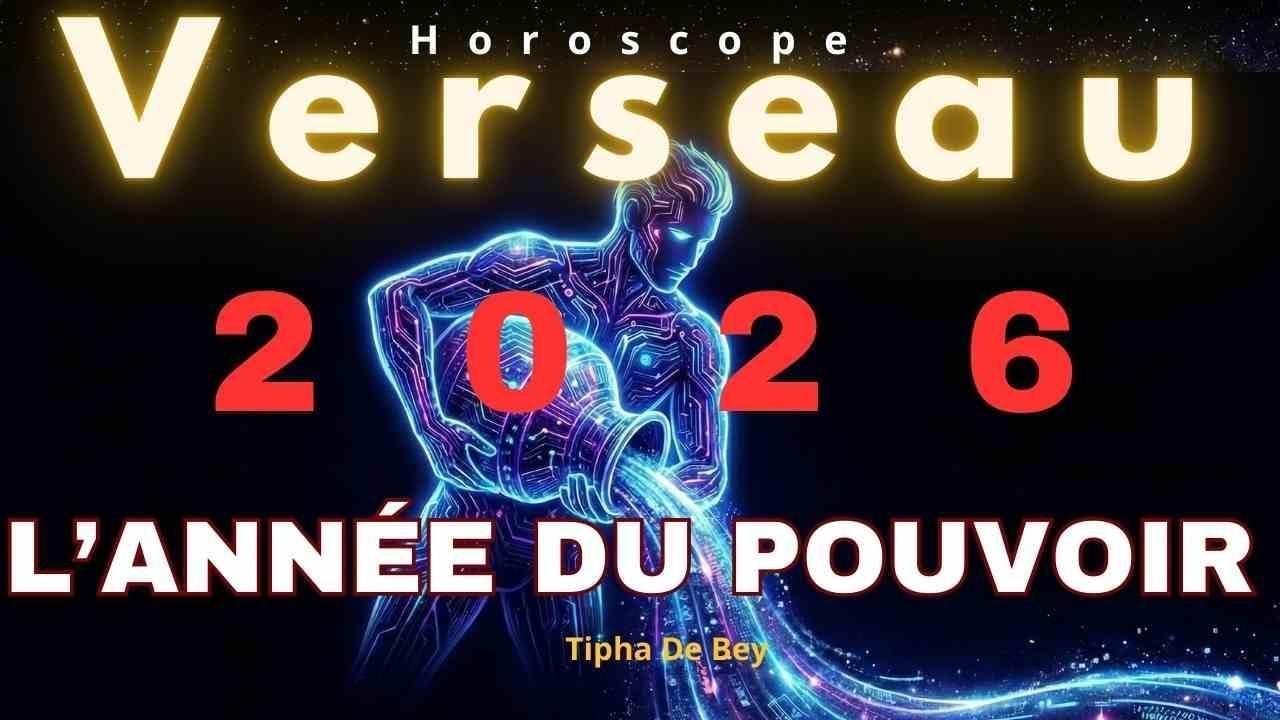 Horoscope VERSEAU 2026 : L'Année de Votre Pouvoir Absolu (Pluton & Uranus) #horoscope #astrology