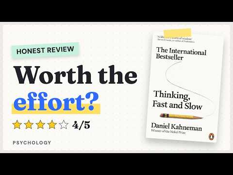Thinking, Fast and Slow Review: Is It Worth The Effort? video thumbnail
