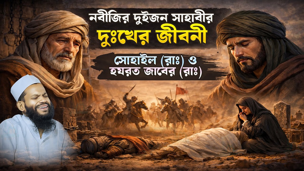 ইতিহাস কাঁদানো দুই সাহাবীর জীবনী | সোহাইল (রাঃ) ও জাবের (রাঃ) এর কষ্টের জীবন | নতুন ওয়াজ ২০২৬