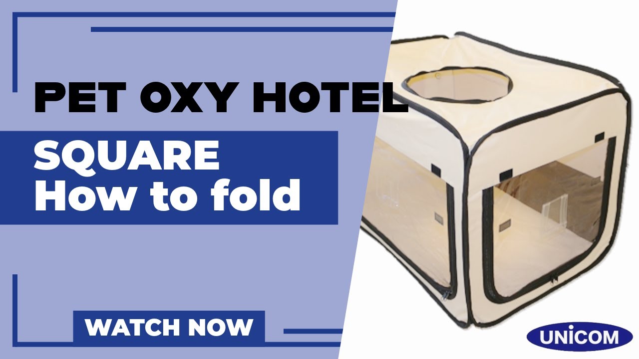 ペットオキシホテル スクエア】折り畳み方法 - YouTube