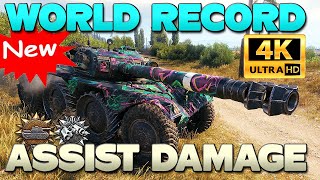 EBR 105: ASSIST DAMAGE WORLD RECORD - World of Tanks