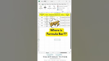 Formula Bar in Excel? TRY THIS SIMPLE TRICK ✨ #excelshorts  #excel  #dataentry