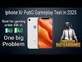 iphone XR PUBG Gameplay Test in 2025 - best gaming phone under 40k...??