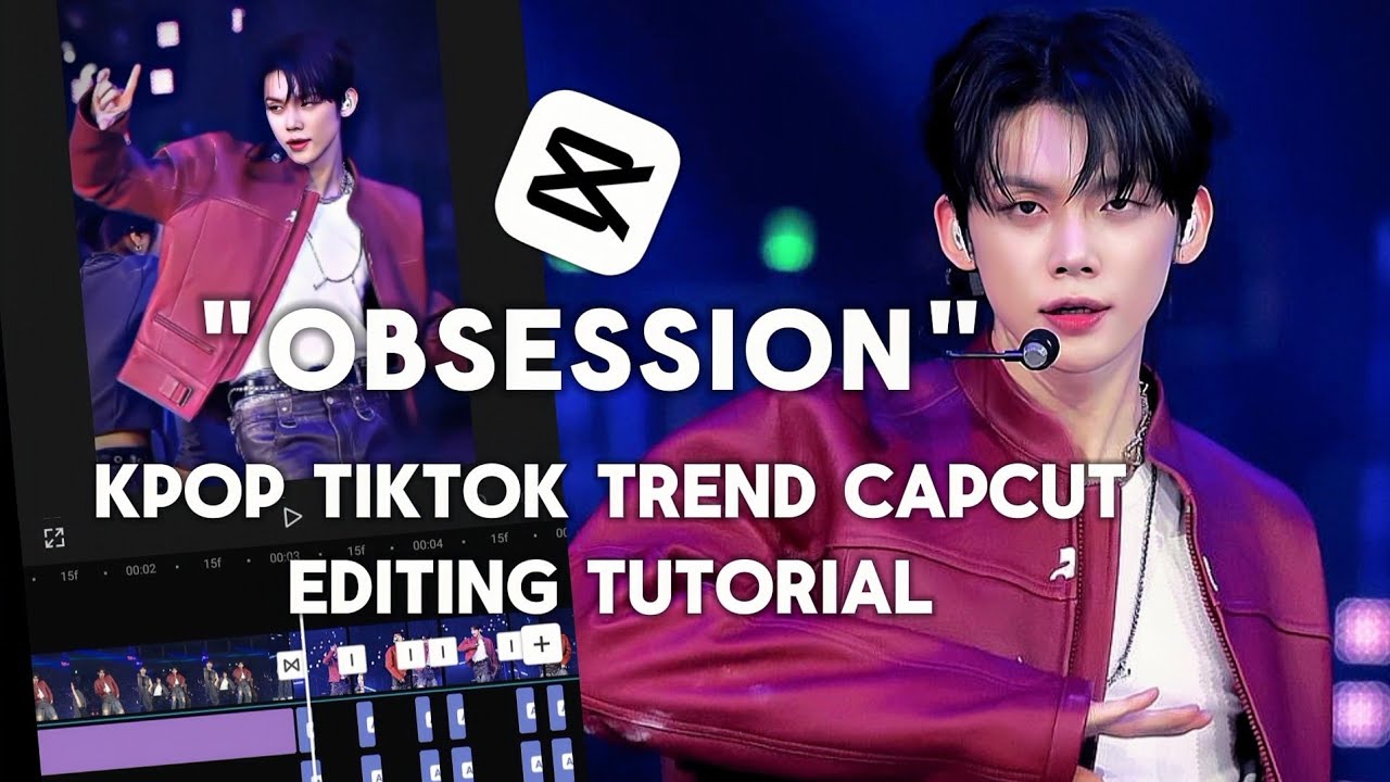 "OBSESSION EXO" Kpop TikTok Trend Capcut Editing Tutorial | Kpop Capcut ...