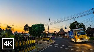 Evening Road Trip Malang, East Java, Calm Piano Drive