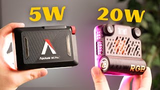 Aputure MC Pro VS. Zhiyun M20c || Best Pocket RGB Light by Fellow Filmmaker 22,760 views 6 months ago 8 minutes, 3 seconds