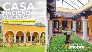 CASA de 1 NIVEL ESTILO HACIENDA Yucateca  | Obras Ajenas | Carpenter Group