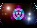 Neon LED Concert-Live Laser Light Animations - Abstract animated multicolored loop backgrounds 4K