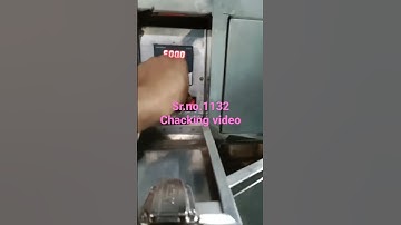 Sugarcane regular trolley model machine chacking video serial number 1132