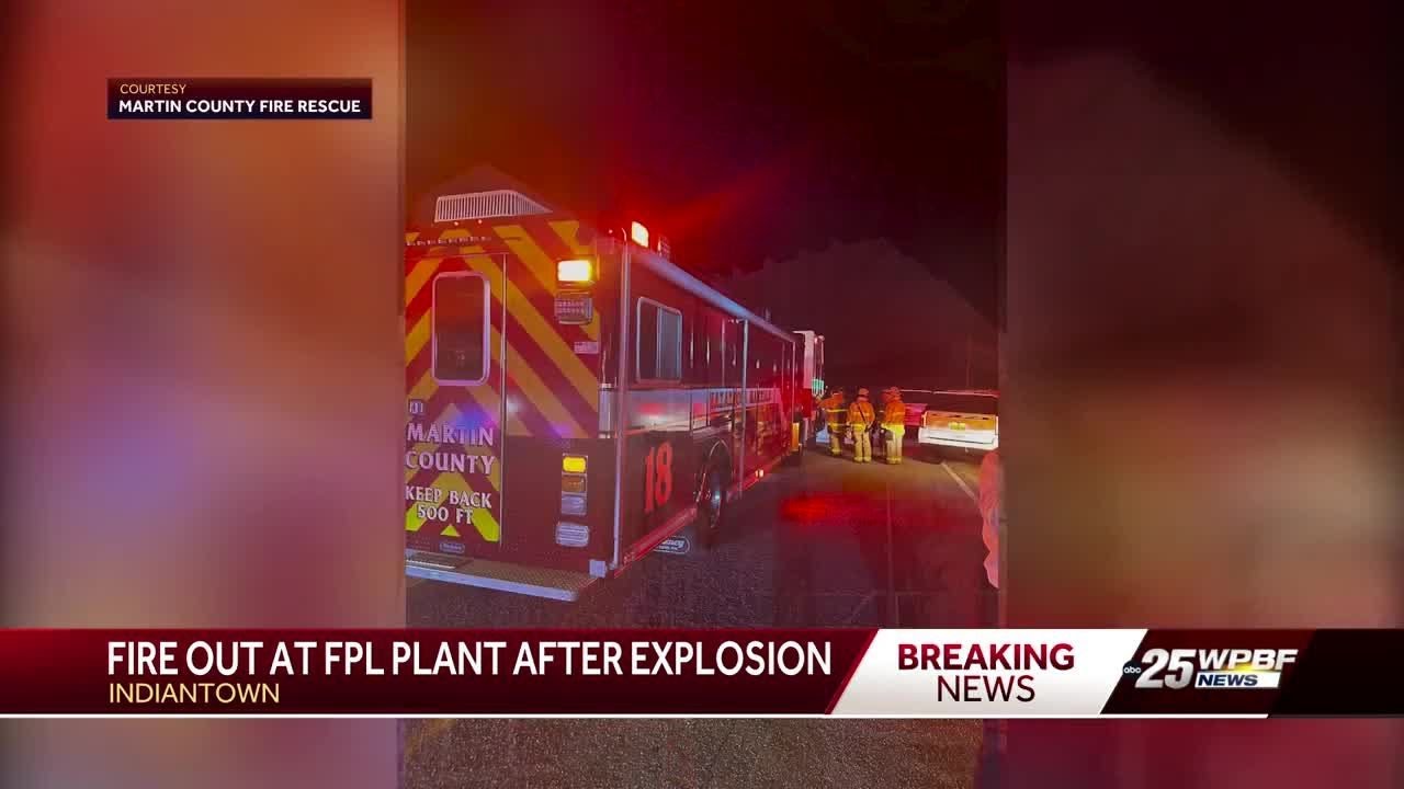 Explosion And Fire At FPL Power Plant In Indiantown Injures Two explosion-and-fire-at-fpl-power-plant-in-indiantown-injures-two