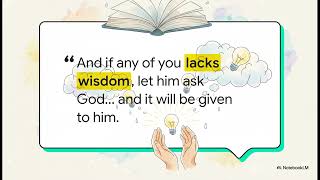 Ask for Wisdom — James 1:5