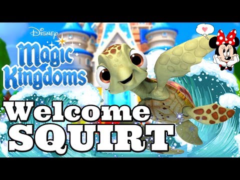 beautycon Disney Girl LIVESTREAM! WELCOME SQUIRT! FINDING NEMO LIMITED TIME EVENT! Disney Magic Kingdoms