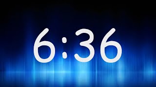 6:36 Minutes Timer / Countdown from 6min 36sec